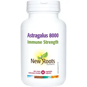 New Roots Astragalus 8000 90 Veg Capsules