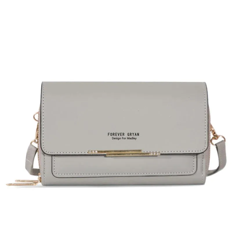 New Women Pu Leather Handbags Female Multifunctional Large Capacity Shoulder bags Fashion Crossbody Bags For Ladies Phone Purse
