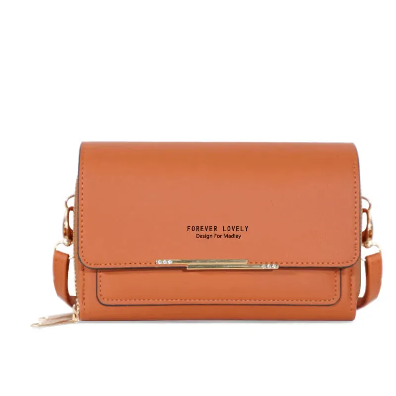 New Women Pu Leather Handbags Female Multifunctional Large Capacity Shoulder bags Fashion Crossbody Bags For Ladies Phone Purse