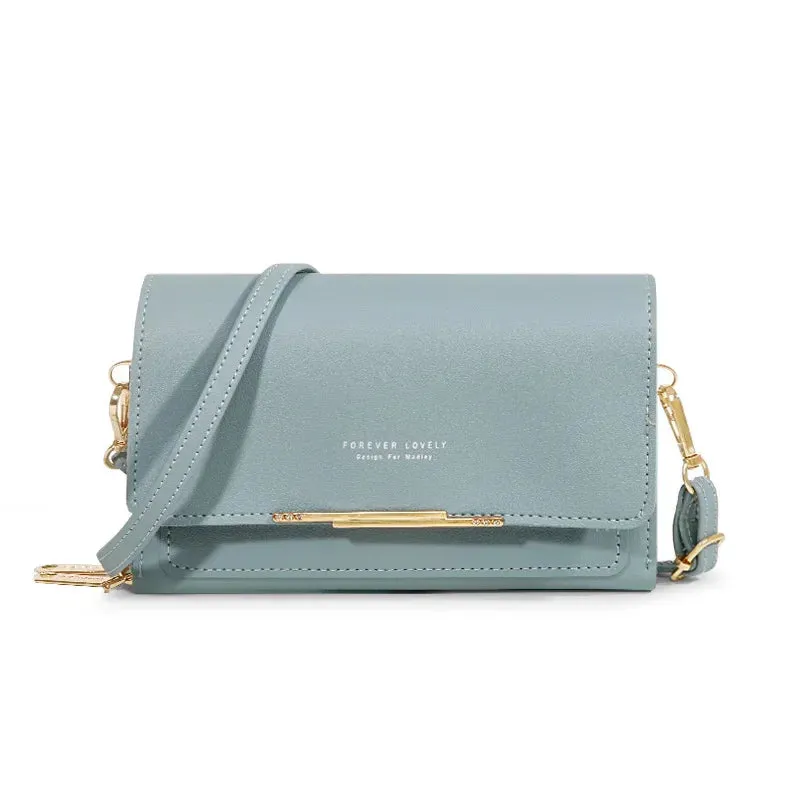 New Women Pu Leather Handbags Female Multifunctional Large Capacity Shoulder bags Fashion Crossbody Bags For Ladies Phone Purse