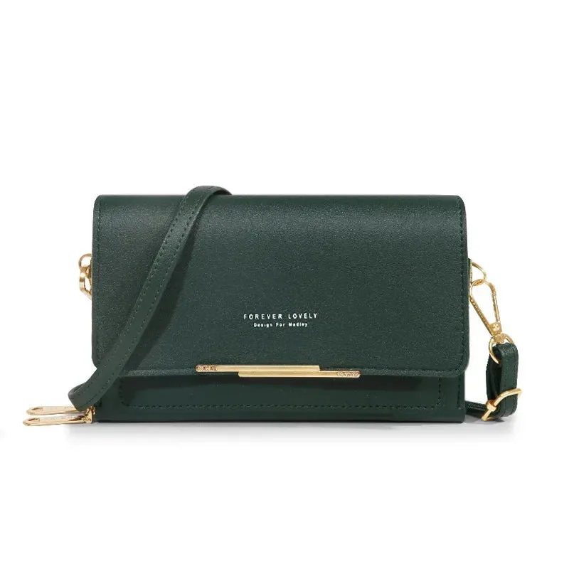 New Women Pu Leather Handbags Female Multifunctional Large Capacity Shoulder bags Fashion Crossbody Bags For Ladies Phone Purse