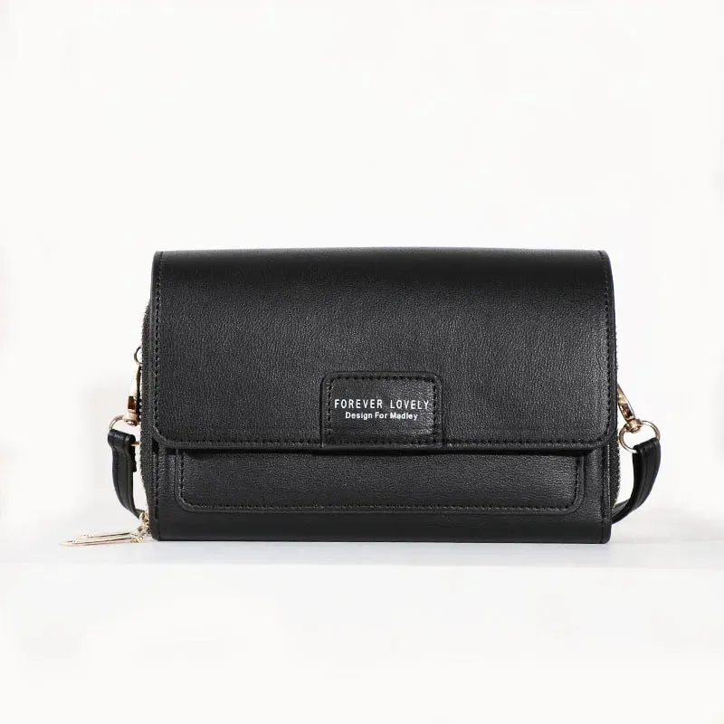 New Women Pu Leather Handbags Female Multifunctional Large Capacity Shoulder bags Fashion Crossbody Bags For Ladies Phone Purse