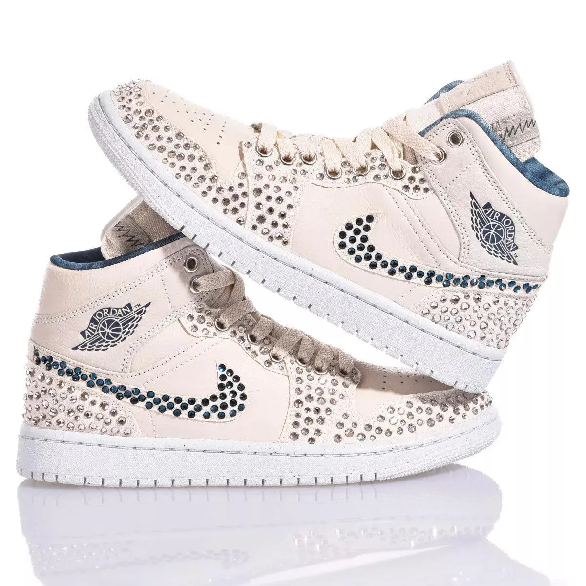 Nike Jordan 1 Sand Swarovski