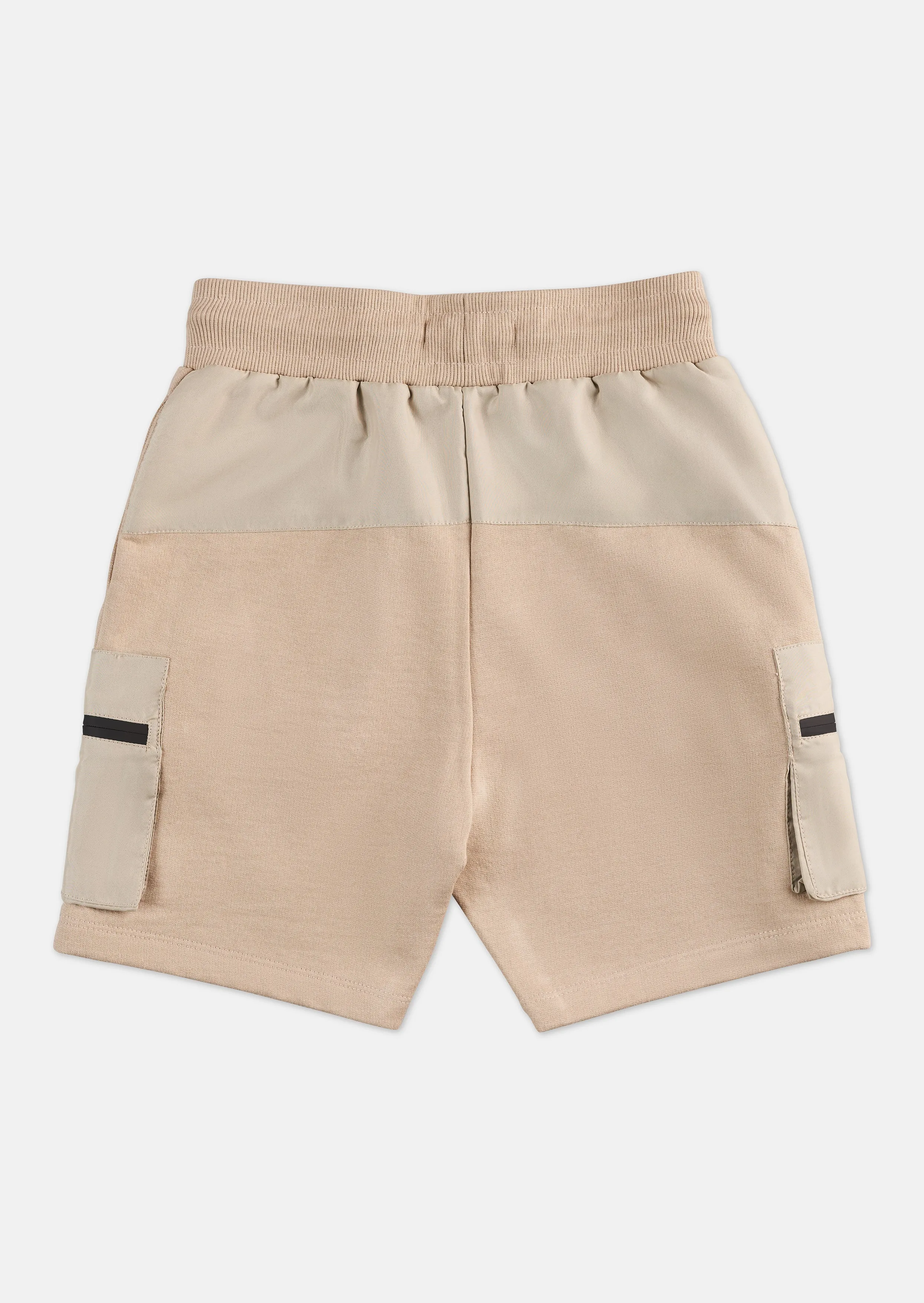 Niko Nylon Pocket Short - Stone