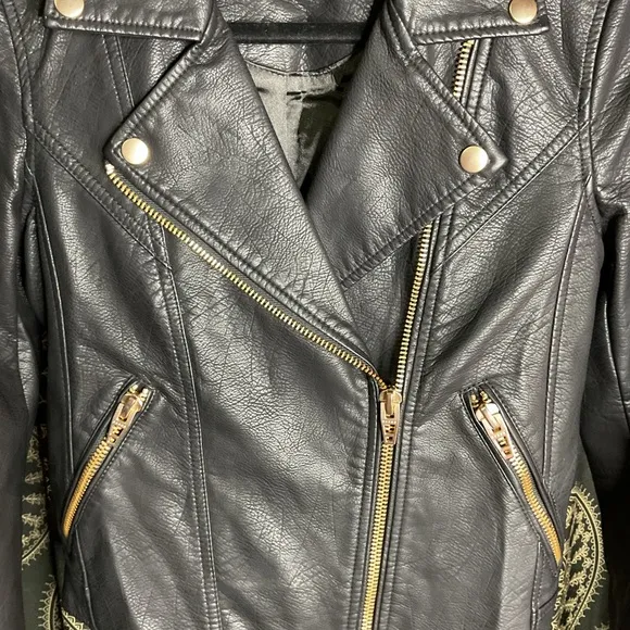 NWOT Blank NYC Faux Leather Jacket XS