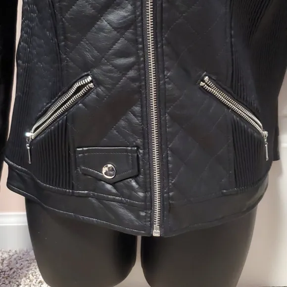 NY &amp; Co Faux Leather Jacket