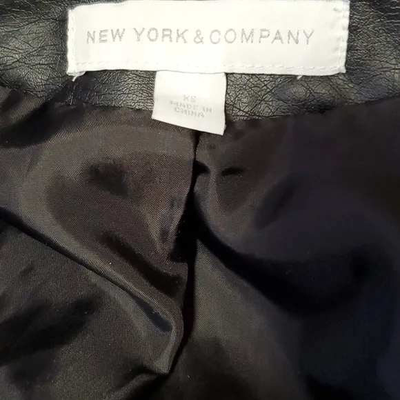 NY &amp; Co Faux Leather Jacket