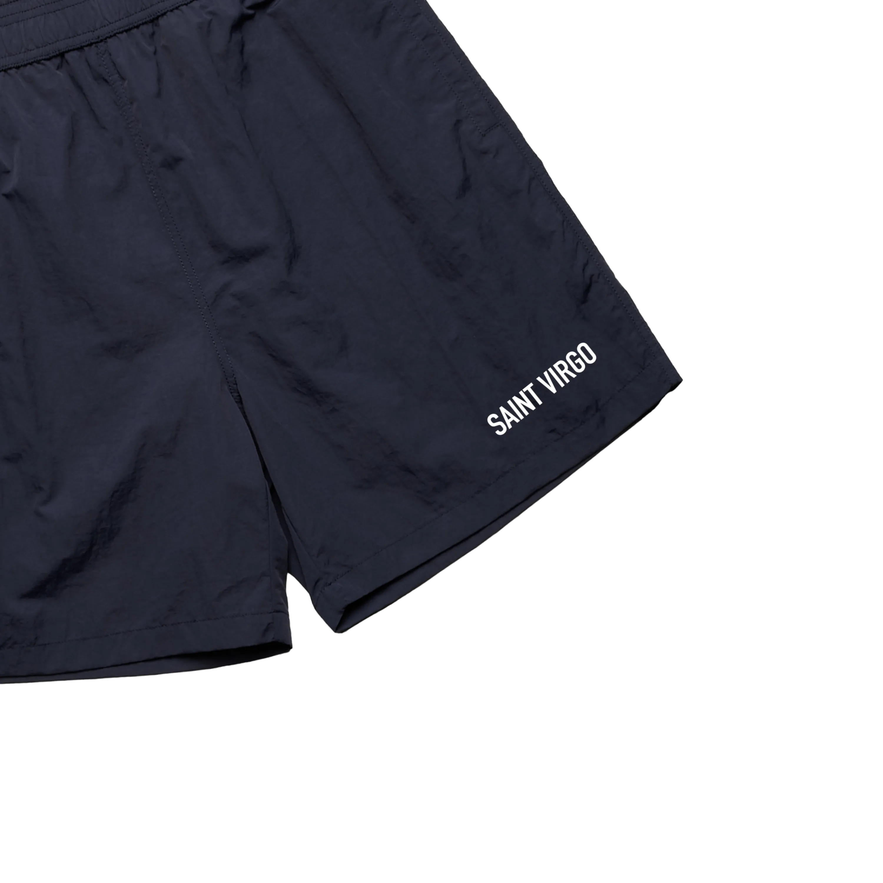 NYLON LOGO | Midnight Navy/White Shorts