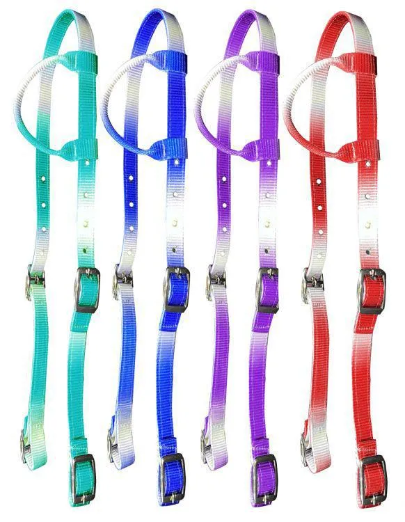 Ombre Serape Nylon One Ear Headstall