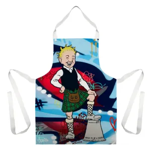 Oor Wullie Proud To Be A Scot Apron