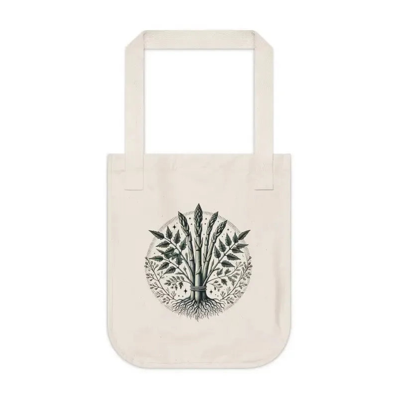 Organic Canvas Tote Autumn Style Nature Inspired Bag