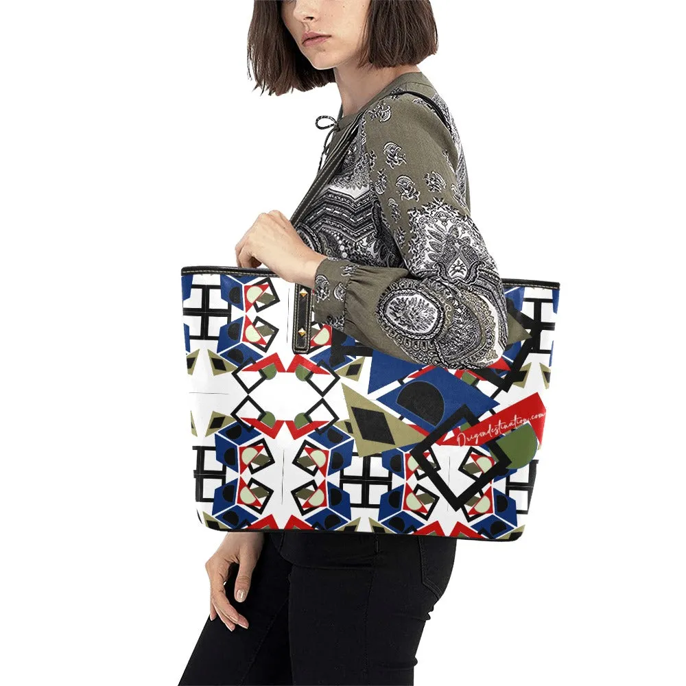Origen Destination Women's Rivet-strap Large Tote Bag