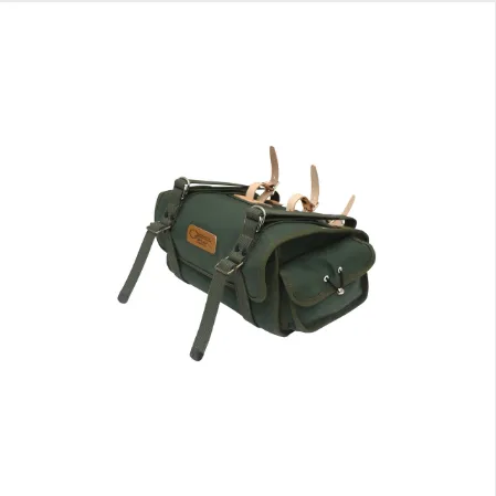 OSTRICH S-2 Saddle Bag, Green Army Canvas