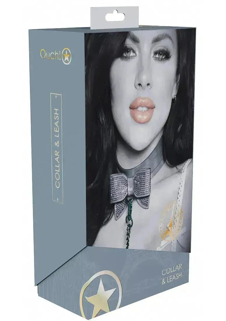Ouch! Paris Collection - Collar with Leash