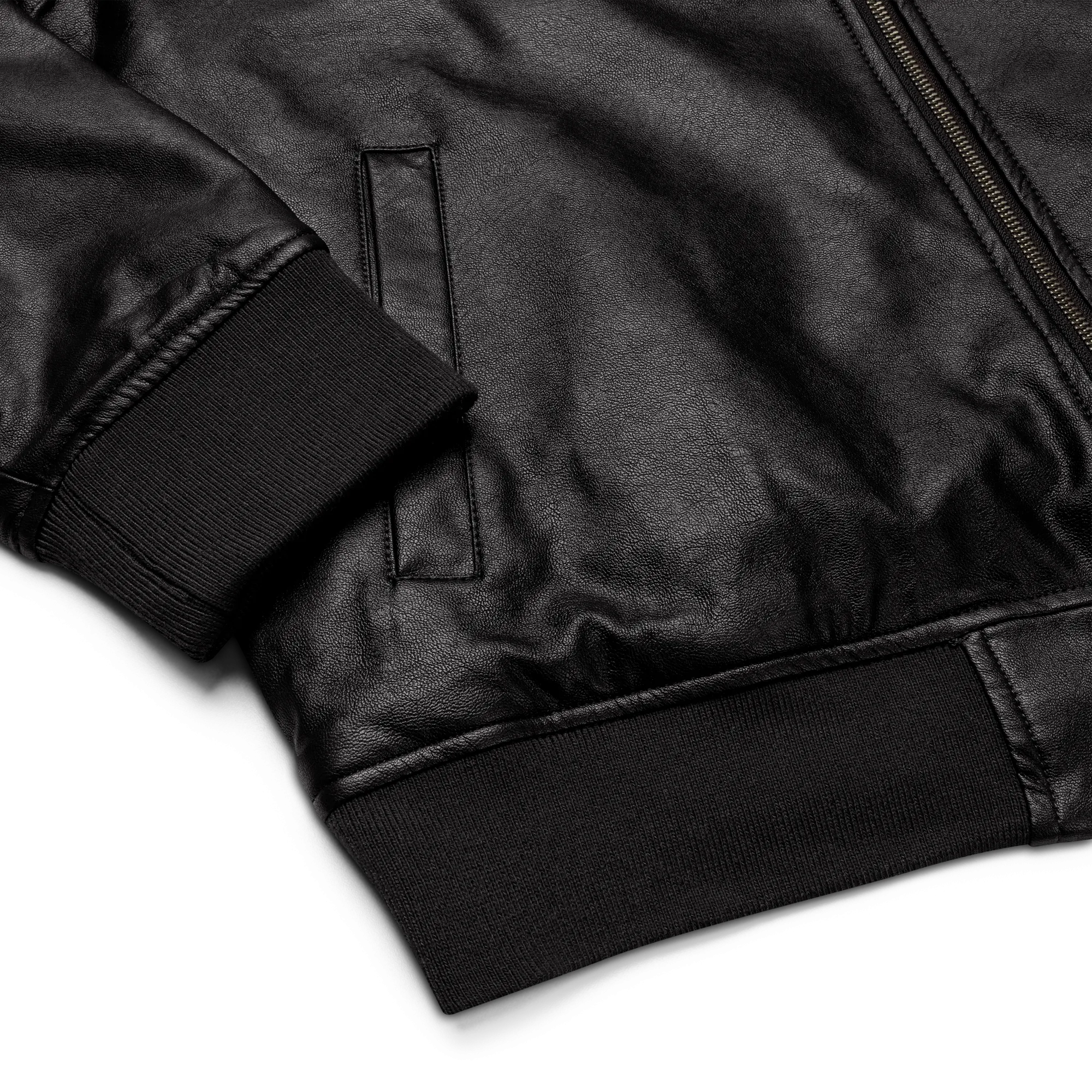 Outlaw Leather Bomber Jacket