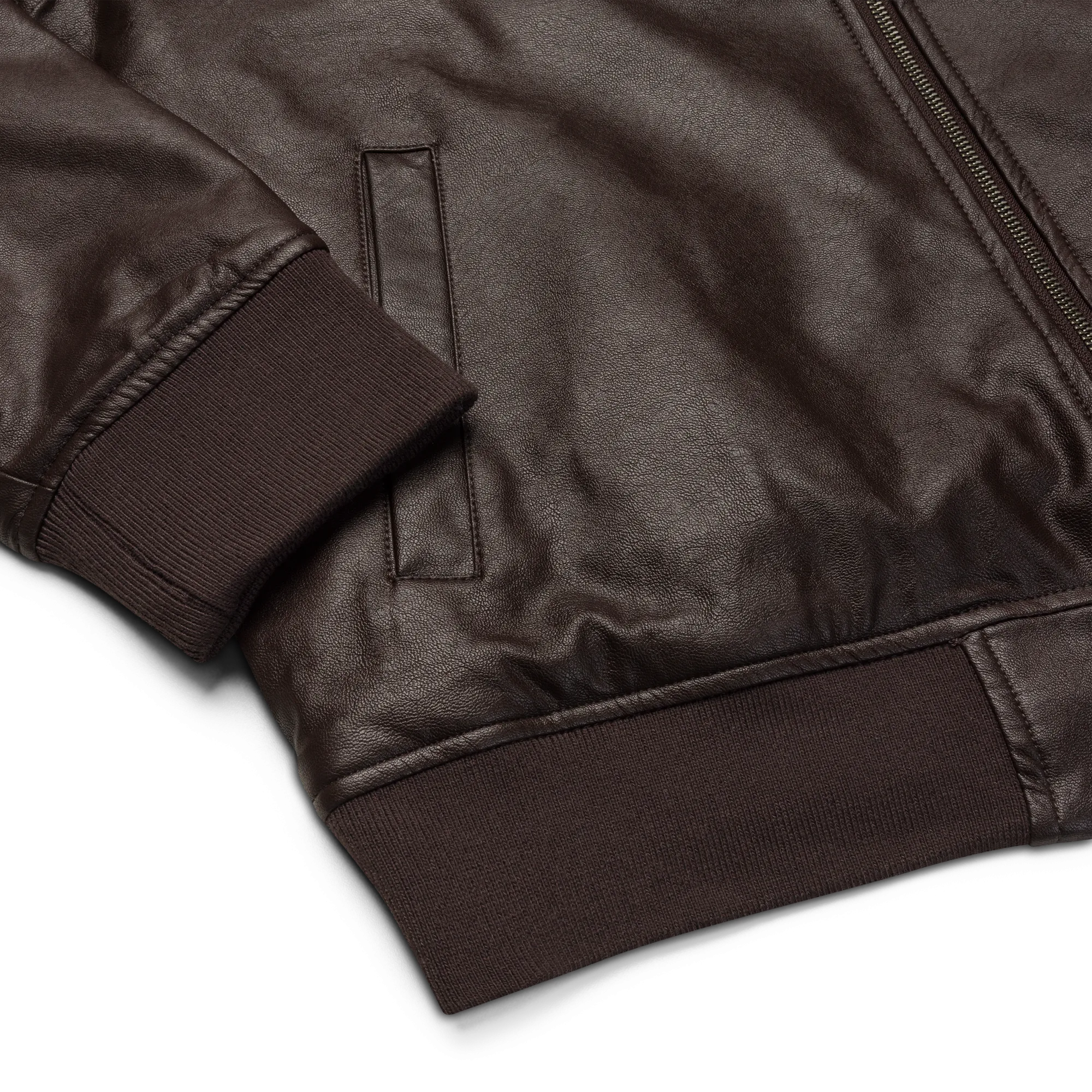 Outlaw Leather Bomber Jacket