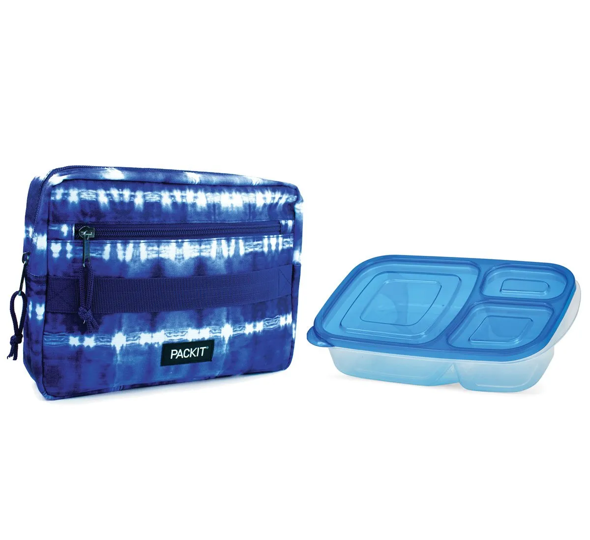 PackIt Freezable Bento Box Set: Freezable Sleeve and Reusable Bento Box Container