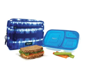 PackIt Freezable Bento Box Set: Freezable Sleeve and Reusable Bento Box Container