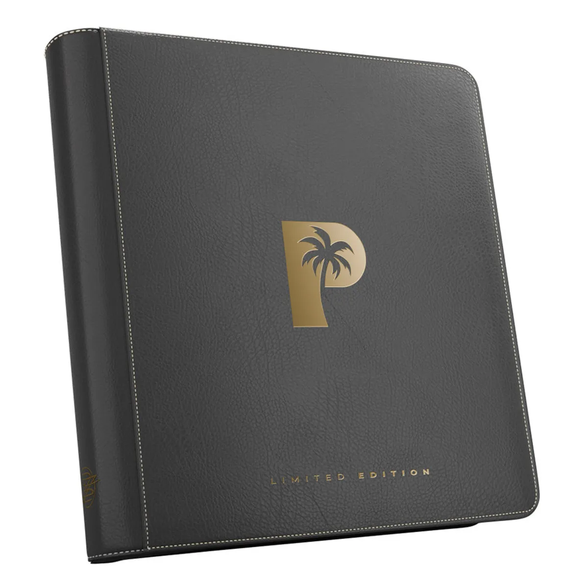 Palms Off 12 Pocket MEGA Capacity Zip Binder Limited Edition - Black/Gold