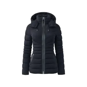 PATSY AGILE 360 DOWN JACKET WITH HOOD BLACK