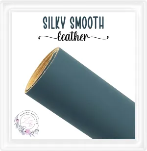 ⋅ Peacock Blue Green ⋅Silky Smooth Premium Vegan Faux Leather ⋅ 0.90mm ⋅