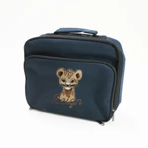 Personalised Animal Embroidered Lunchbox - Various Animals