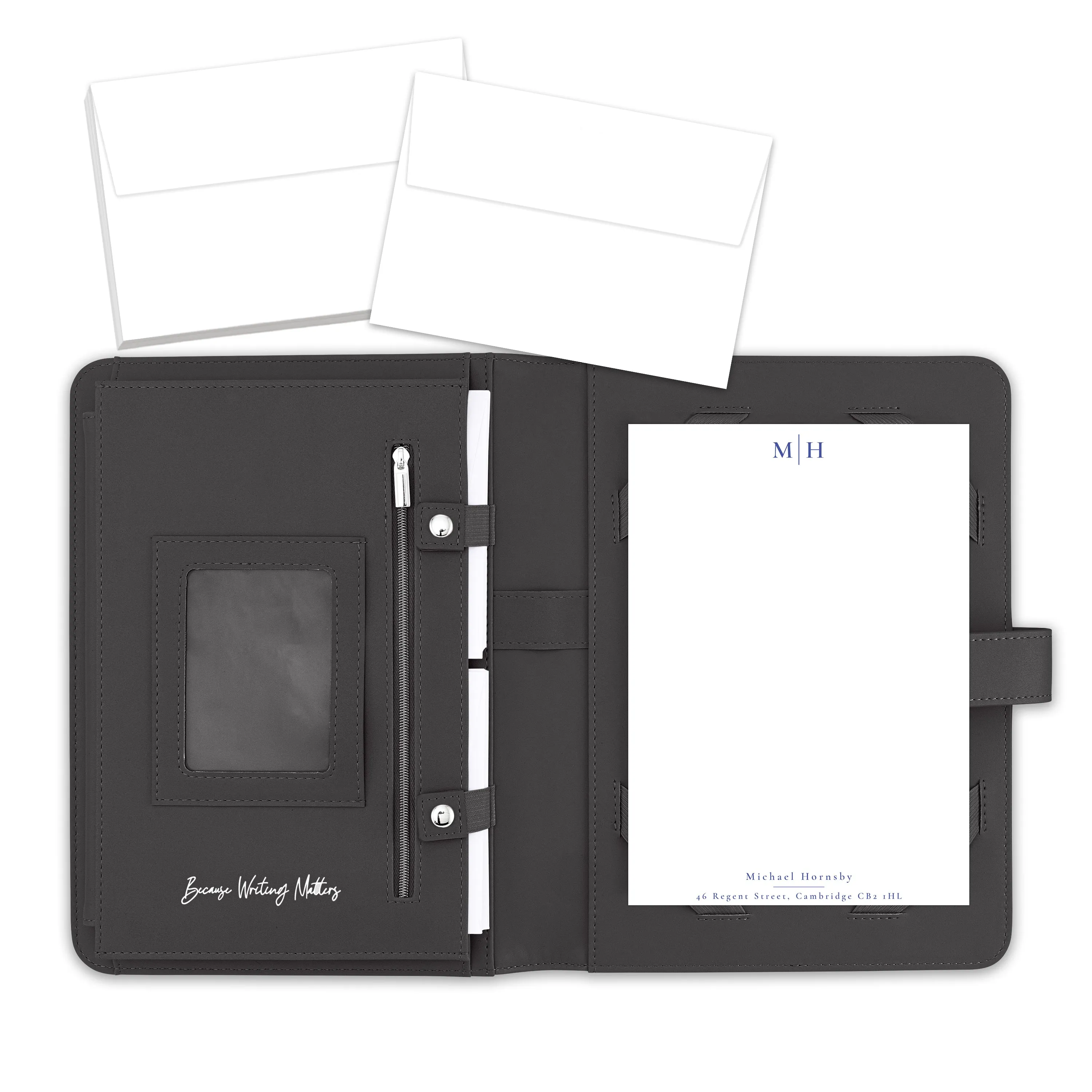 Personalised Letter Writing Stationery Set with Organiser - 'St Andrews''