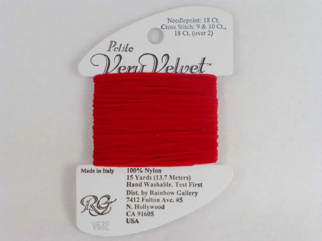 Petite Very Velvet V632 Brite Red