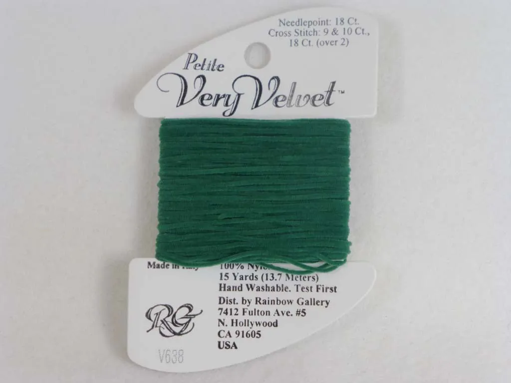 Petite Very Velvet V638 Dark Sea Green