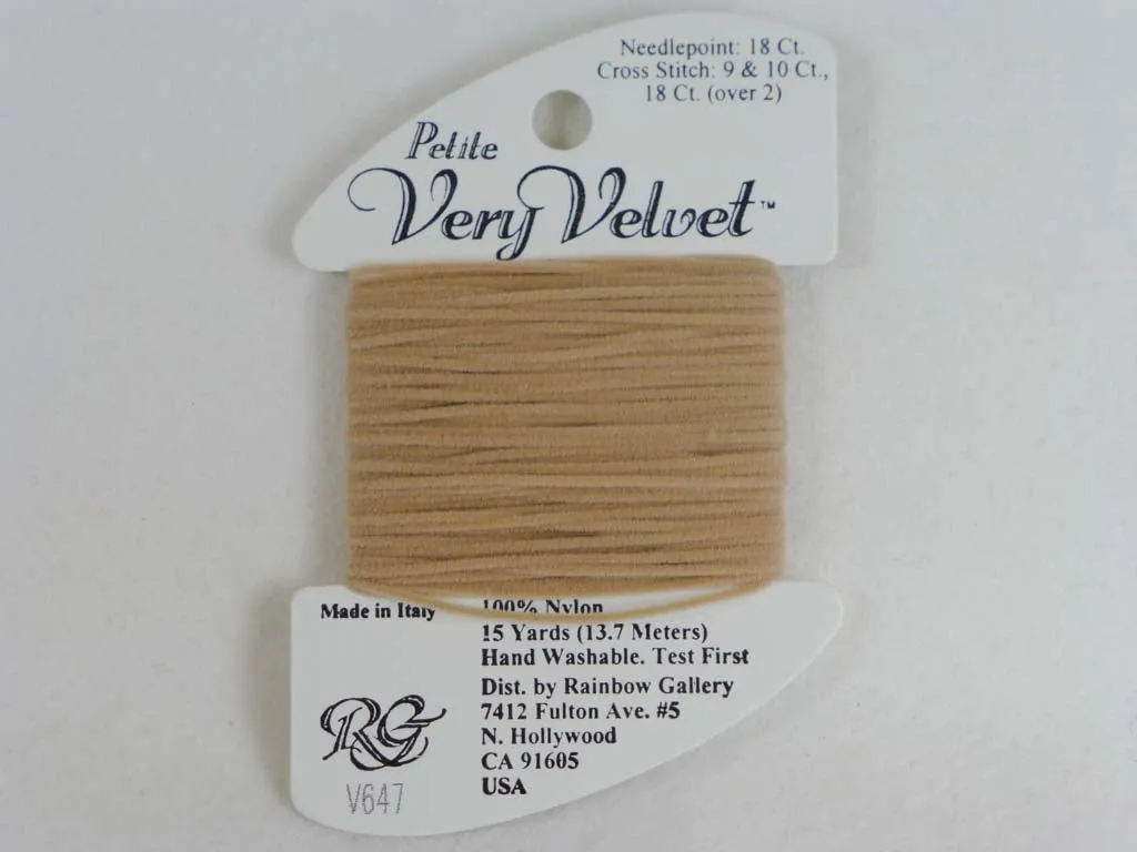 Petite Very Velvet V647 Medium Beige