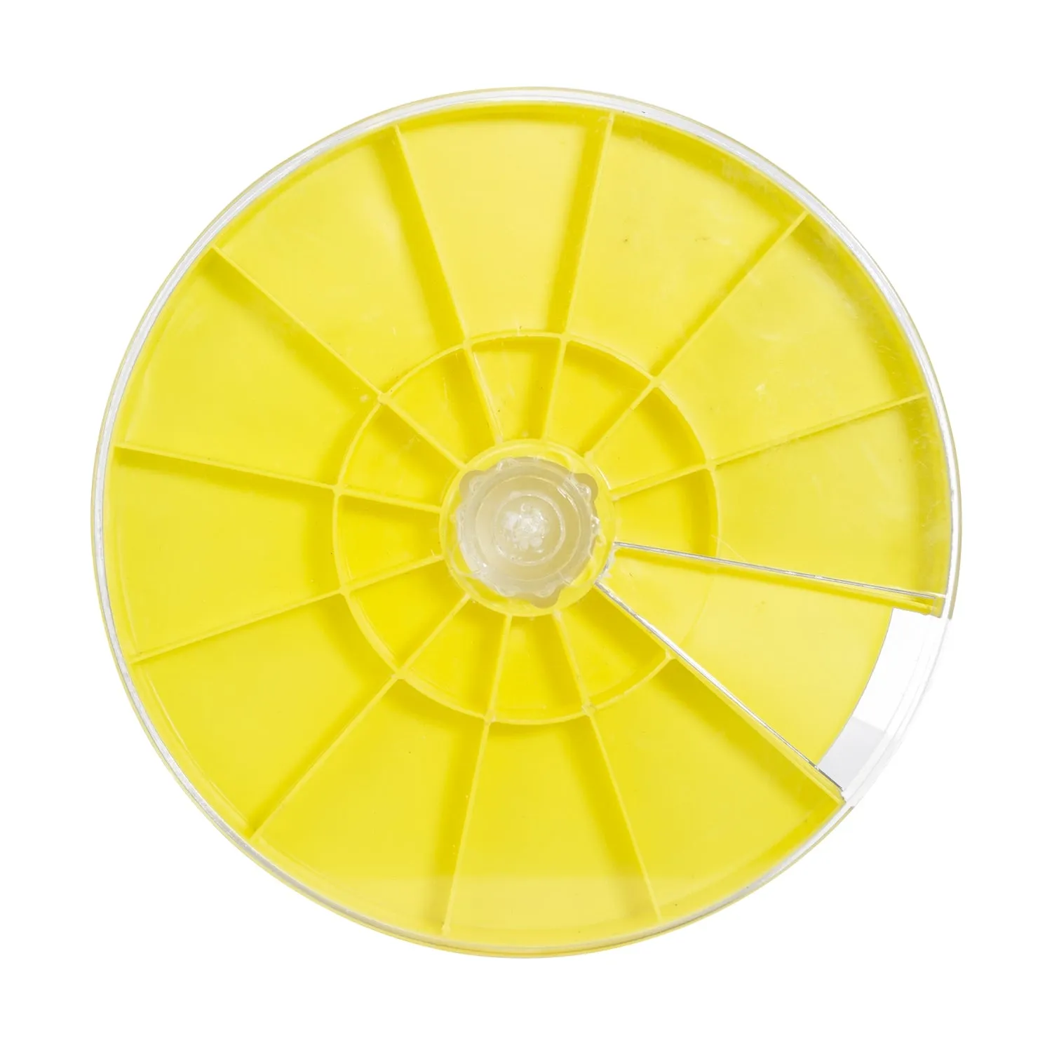 Plastic Revolving Container With 20 Compartments