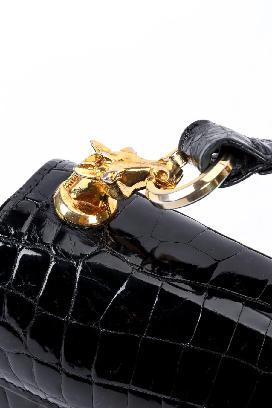 Polished Crocodile Bag