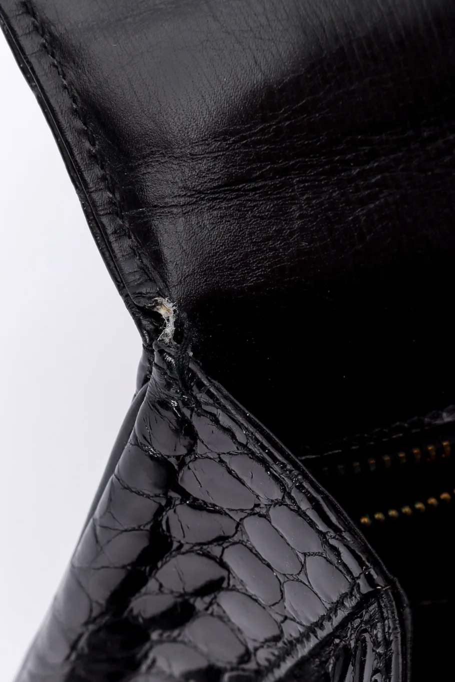 Polished Crocodile Bag