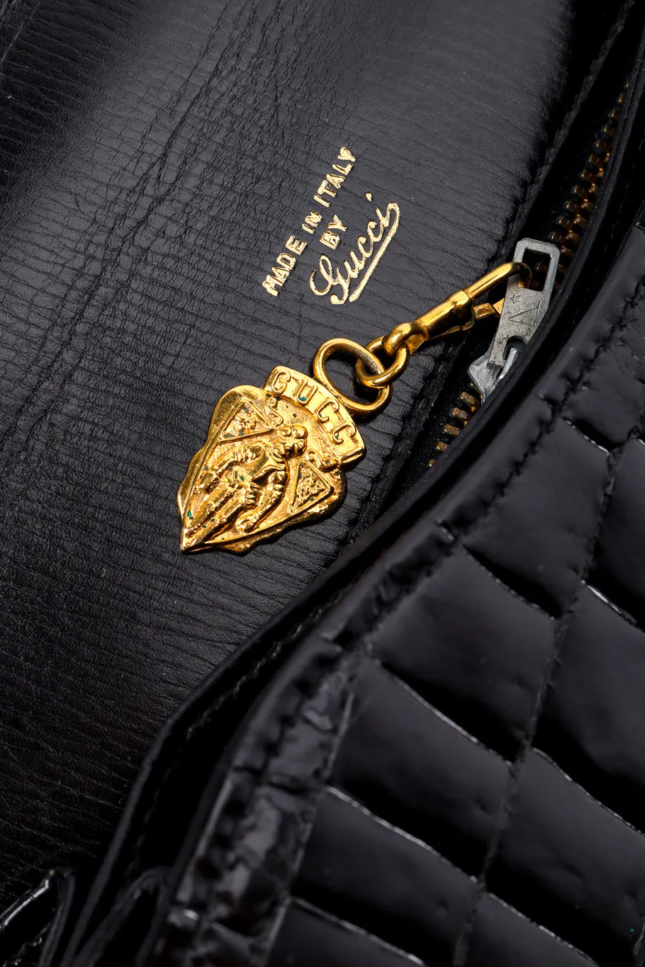 Polished Crocodile Bag