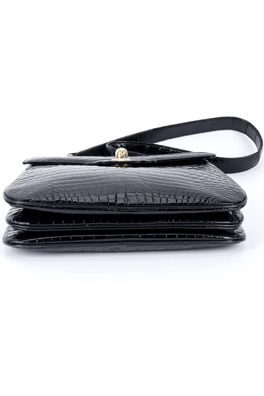 Polished Crocodile Bag