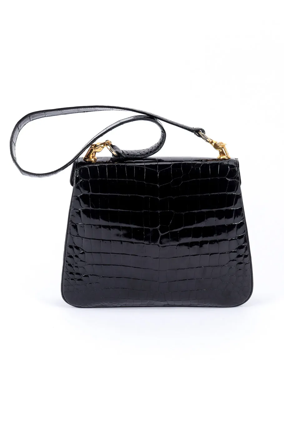 Polished Crocodile Bag