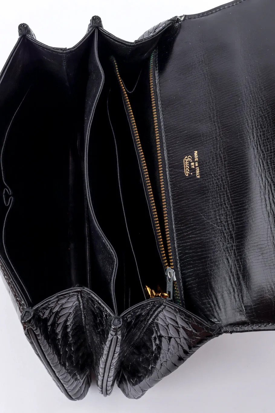 Polished Crocodile Bag