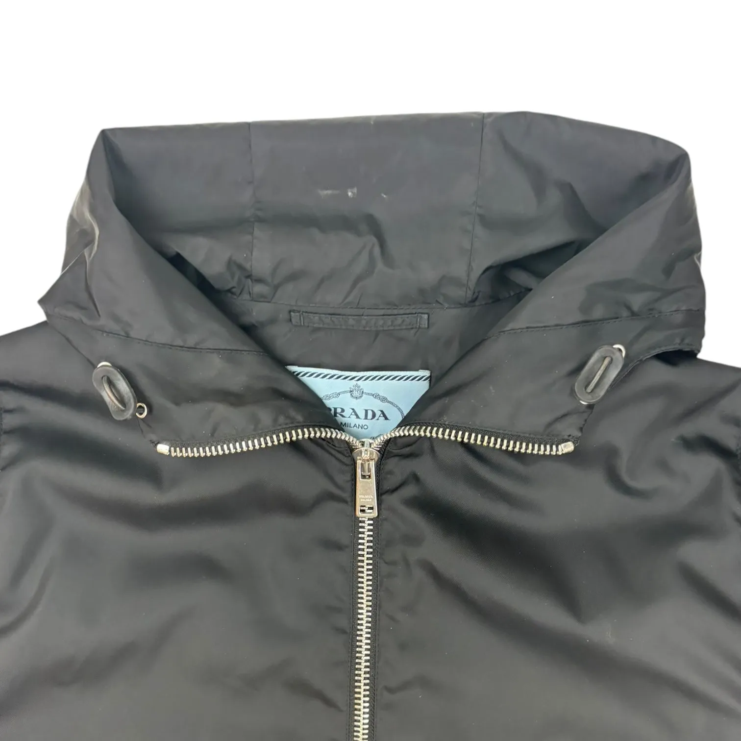 Prada Nylon Multi-Pocket Jacket Black
