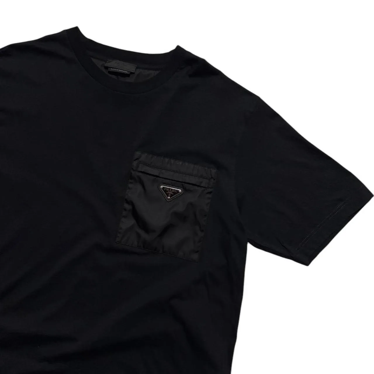 Prada Nylon Pocket T-Shirt