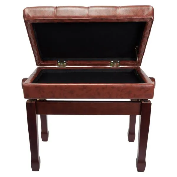 Premium Piano Stool with Storage Compartment