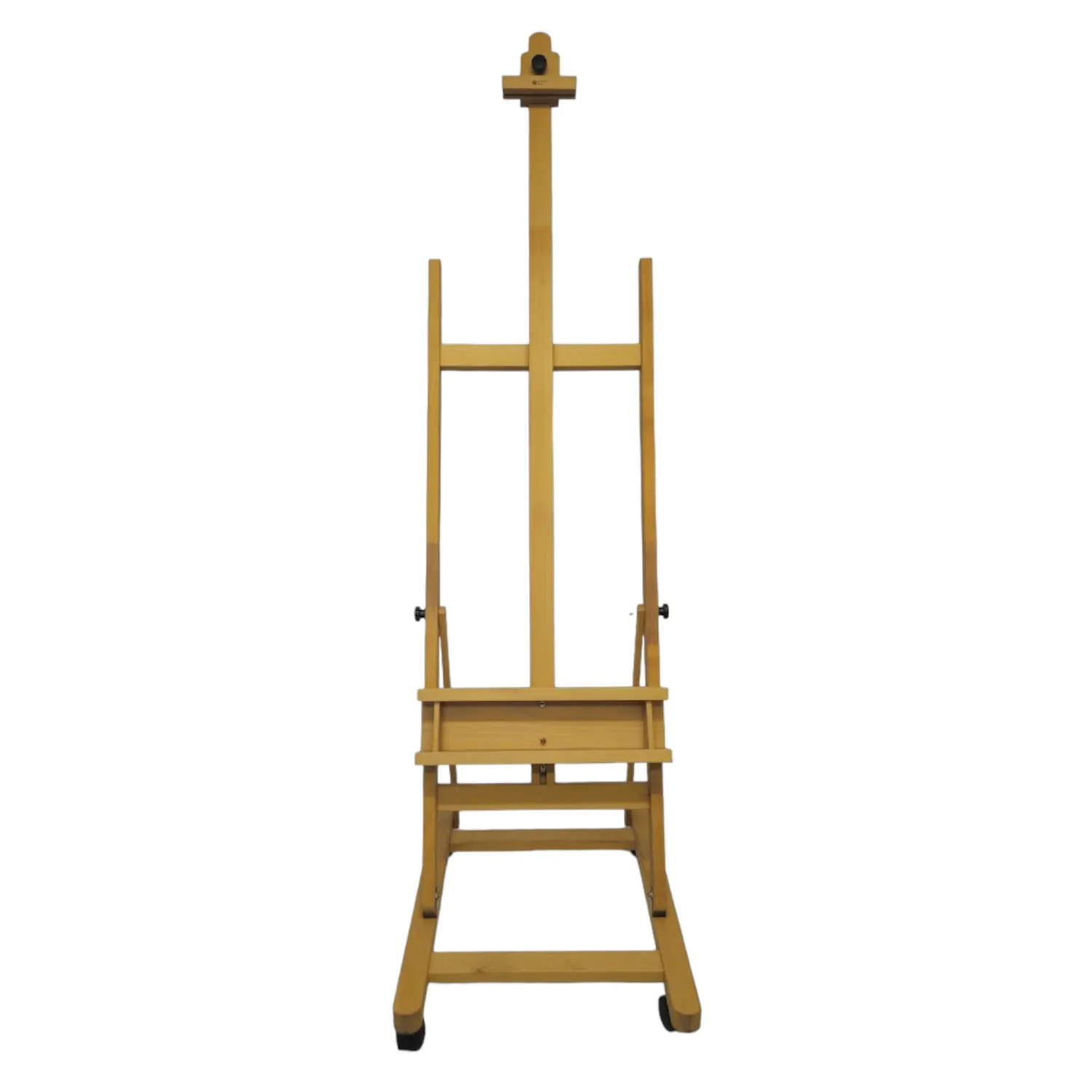 Prime Art Wooden Studio H-Frame Easel (with Wheels) (EA7)