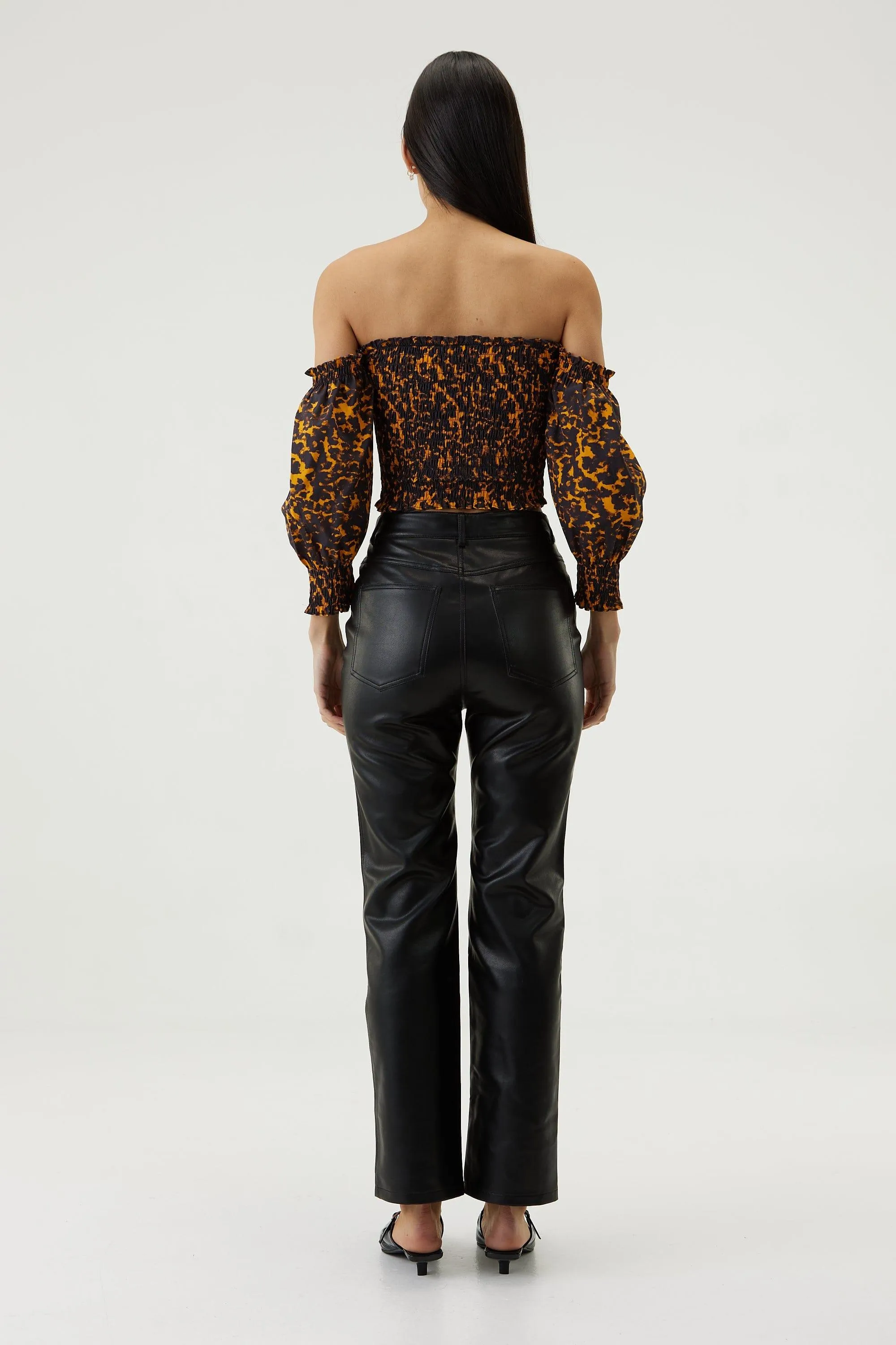 PU JEAN | BLACK
