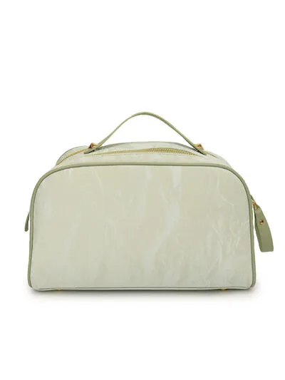 PU Leather Cosmetic Bag and Clutch Set