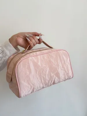 PU Leather Cosmetic Bag and Clutch Set