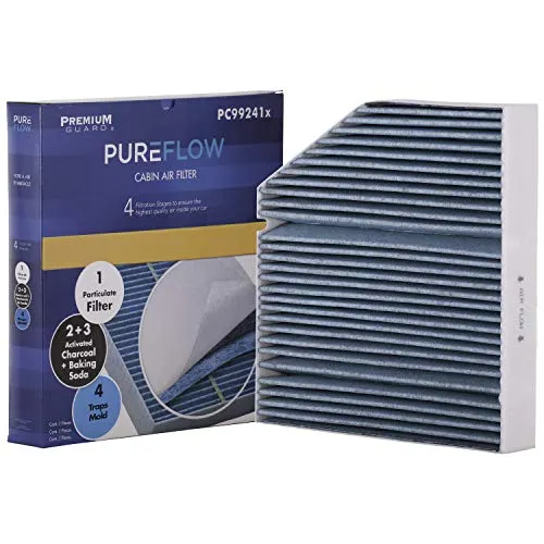 Pureflow Cabin Air Filter PC99241X | Fits 2021 Mercedes-Benz AMG GT, 2021-22 AMG GT 43, 2019-21 AMG GT 53, AMG GT 63, AMG GT 63 S, 2015-21 C300, 2016-18 C350e, 2015 C400, 2017-21 C43 AMG