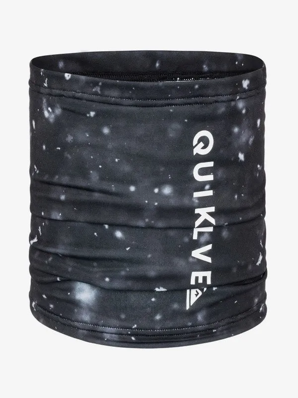 Quiksilver Mens Misty Collar Neck Warmer - True Black Woolflakes