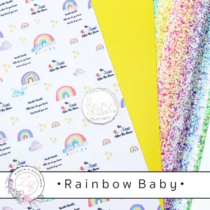 ⋅ Rainbow Baby ⋅ Smooth Vegan Faux Leather ⋅