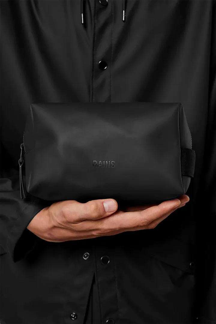 Rains Wash Bag Small - Black