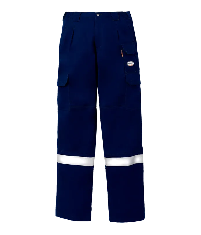 Rasco 7.5 oz. FR Flameshield Women's Field Pants with Reflective Trim - Style FR8403