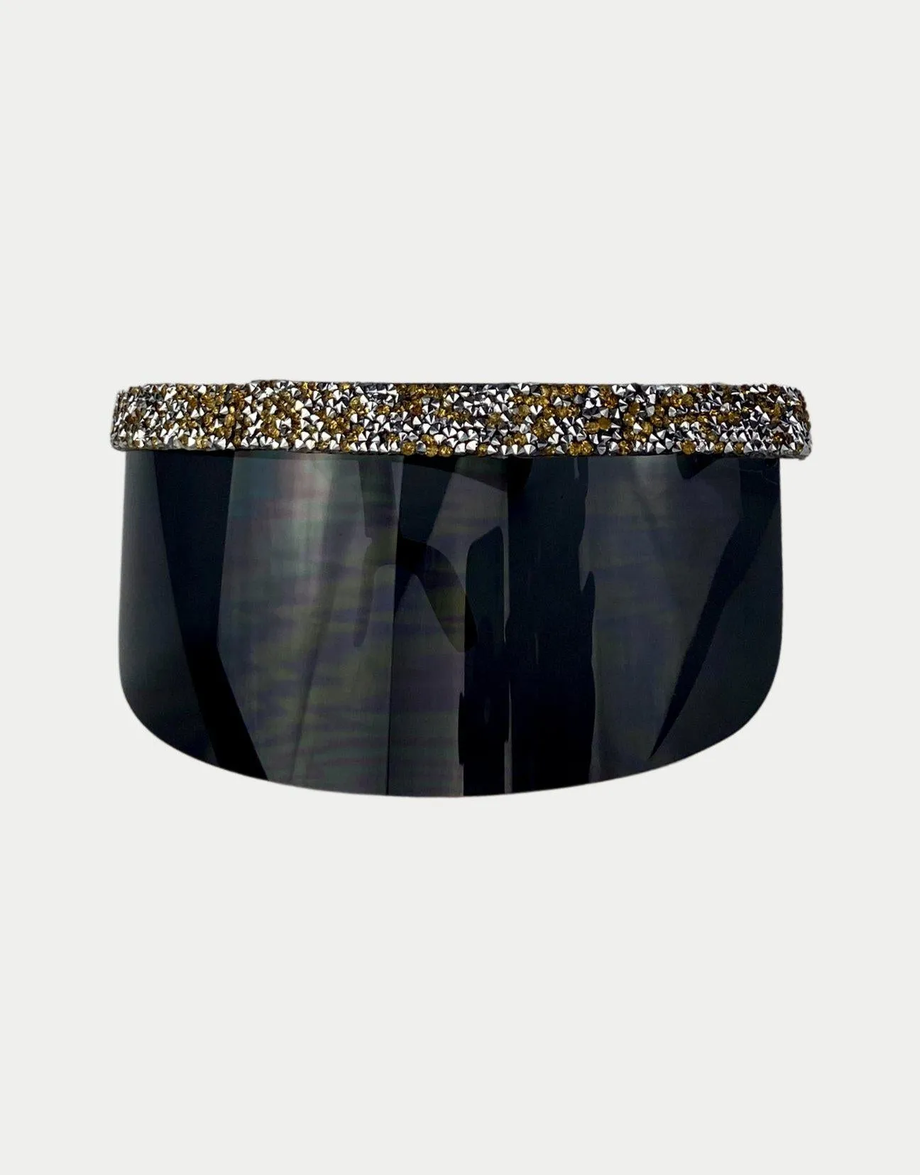 Razzle Strip Visor in Gilt
